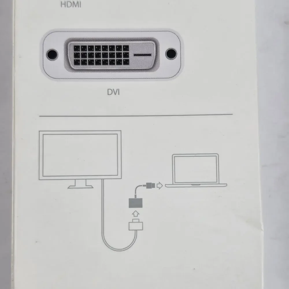 Apple HDMI to DVI Adapter Genuine OEM Video Display Converter